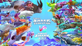All Hungry Shark Unlocked New (2024) - New Hungry Shark World Vs Evolution 11.1.4 Coming Soon Update