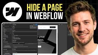How to Hide a Page in Webflow