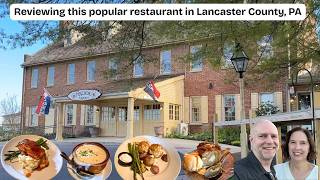 Dinner Review at Fireside Tavern in Strasburg PA - 1st Time! #food #lancasterpa #amishcountry