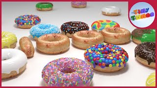 Counting By 1000 - The Donut Song | Tiny Tunes Resimi