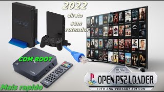 Como jogar PS2 via rede usado uma Tv box (COM ROOT)