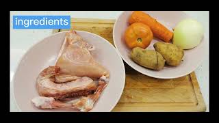 Asian Recipe ABC Soup | Chicken soup| As simple as ABC | Healthy soup | Sweet from vege and chicken screenshot 5
