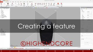 [Geomagic Design X Basic-Solid modeling] 2-3 Creating a feature