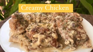 Creamy Chicken with Mushrooms by Yabi's Kitchen 131 views 2 months ago 4 minutes, 21 seconds