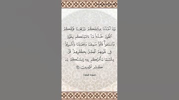 سورة البقرة الآيتين 93 و 94 بصوت الشيخ فارس عباد برواية حفص #القرآن_الكريم #duet #viral #المصحف