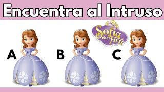 Encuentra al Intruso de Princesita Sofia / Vamos a Pensar