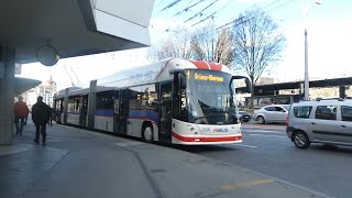 Buses & Trolleybuses in Luzern , Switzerland 2022.