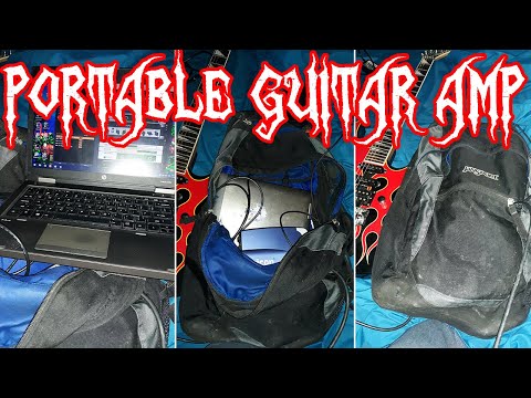 How to make a portable guitar amplifier ...my way