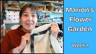 Year-Long Embroidery Journey - Snowdrops (The First Portrait)