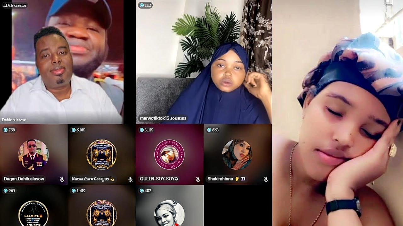 Marwo TikTok Ninkeeda ayaa ku dhahay Adoo is waxayna iisoo duub 😱 Adkaatay