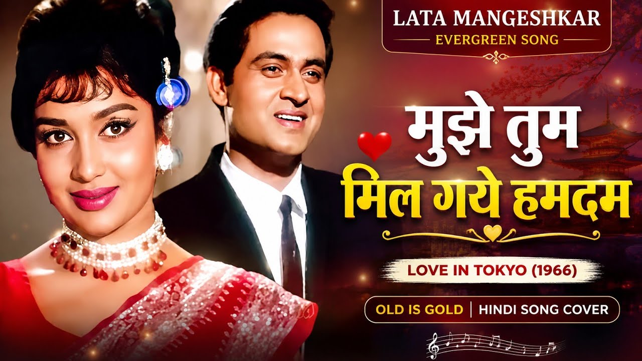 Mujhe Tum Mil Gaye Humdum | Love in Tokyo (1966) | Lata Mangeshkar ...
