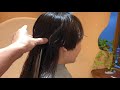 ロングからバッサリベリーショート