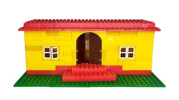 Lego Custom House 01 Fast Build || peacock Smart Block House || Bricks Custom House