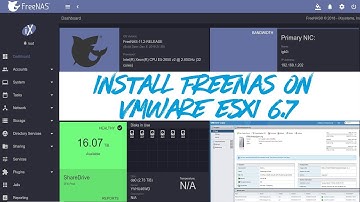 FreeNAS 11.2 - How to Install #FreeNAS 11.2 on #VMware #vSphere #ESXi