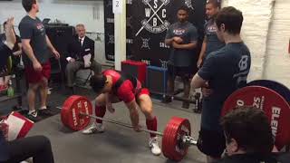 April 2016 USAPL American Record Deadlift