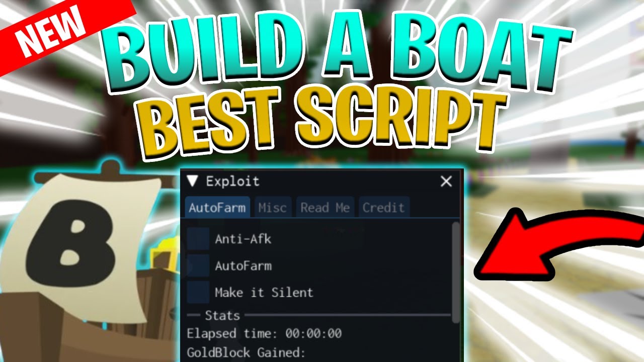 *NEW* Build A Boat For Treasure (PASTEBIN 2025) (INF GOLD, AUTOFARM ...