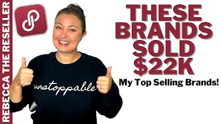 I Sold $22K on Poshmark Just from These Brands! What Sells on Poshmark | Poshmark Selling Tips