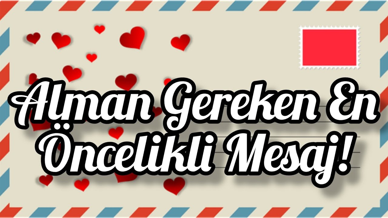 Acilen Duyman Gereken Mesaj! Bir Deste Seç. Zamansız Okuma. 