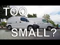 WHY DID I GET SUCH A SMALL VAN?! #vanlife