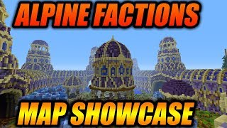 ALPINE FACTIONS MAP SHOWCASE! - Minecraft Xbox 360/One/PS3/PS4/WiiU