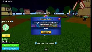 All New Working Codes March Blox Fruits