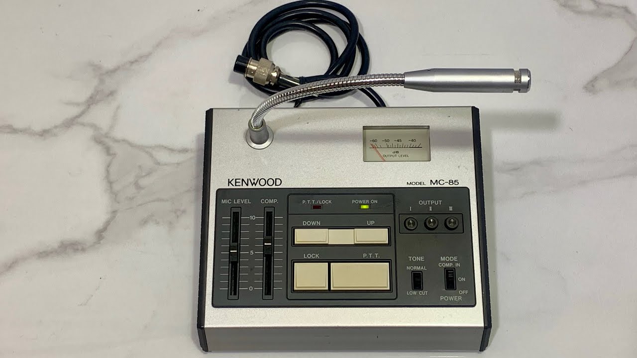 💫Kenwood MC-85 Deskmic💫 - YouTube