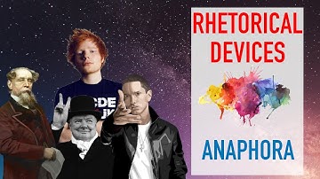 Rhetorical Devices - Anaphora