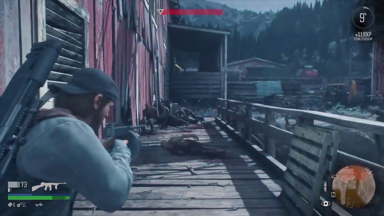 Days gone sawmill huge horde boss fight