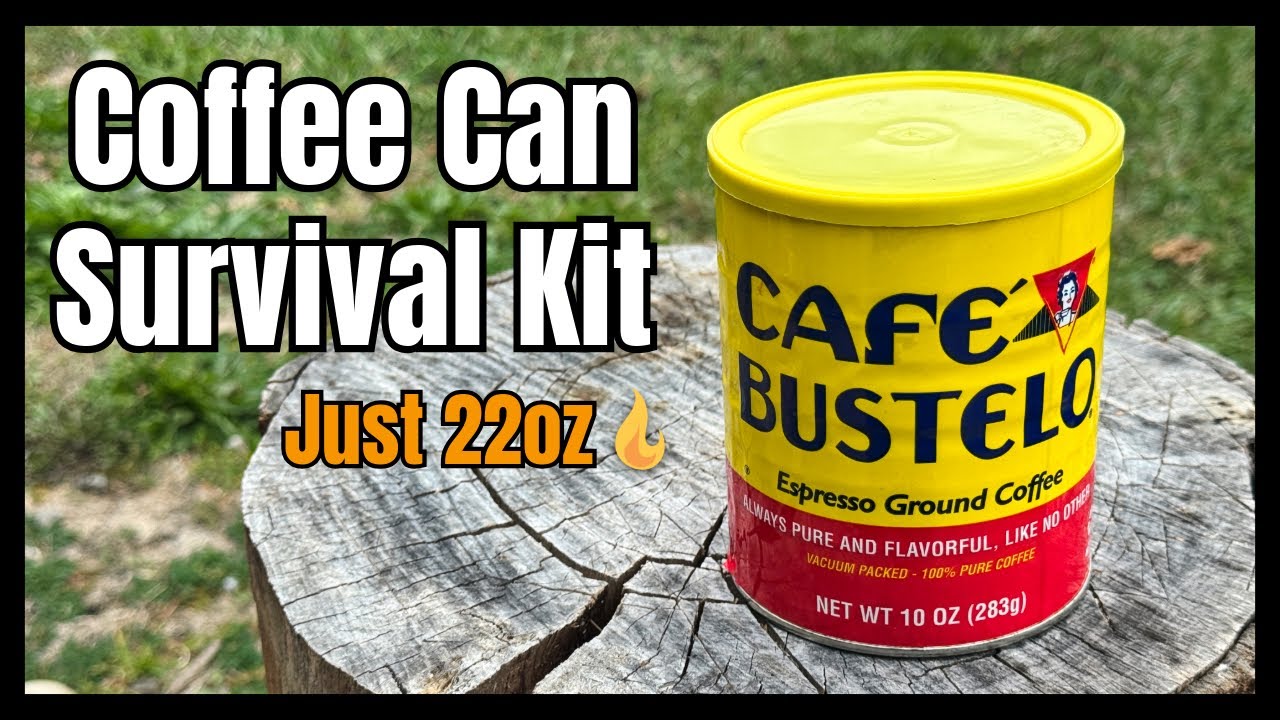 Набор для выживания в кофейной банке — всего 22 унции