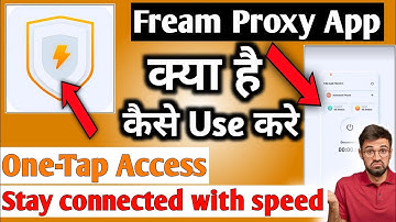 Fream Proxy App | Fream Proxy App Kaise Use Kare | How To Use Fream Proxy App | Fream Proxy 