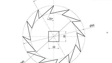 T-Flex CAD 15 2D - Exercise 33