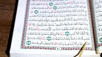 سورة ال عمران ربع ١ بەشێوەی فێرکاری تعلیم القران الكریم سورة ال عمران ١