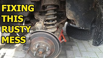 MX5 RUST RESTORATION part 1 - Rear Suspension & Brakes - MX5 PROJECT
