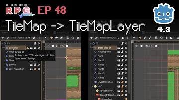 Update TileMap nodes to TileMapLayer nodes // E48 // Make a 2D Action & Adventure RPG in Godot 4