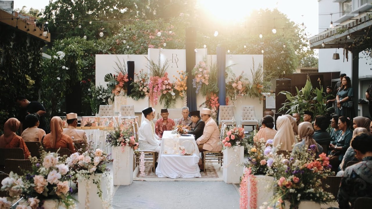 Cinematic Wedding Bella & Adit | Lumix s5ii Nikon 55mm f/1.2