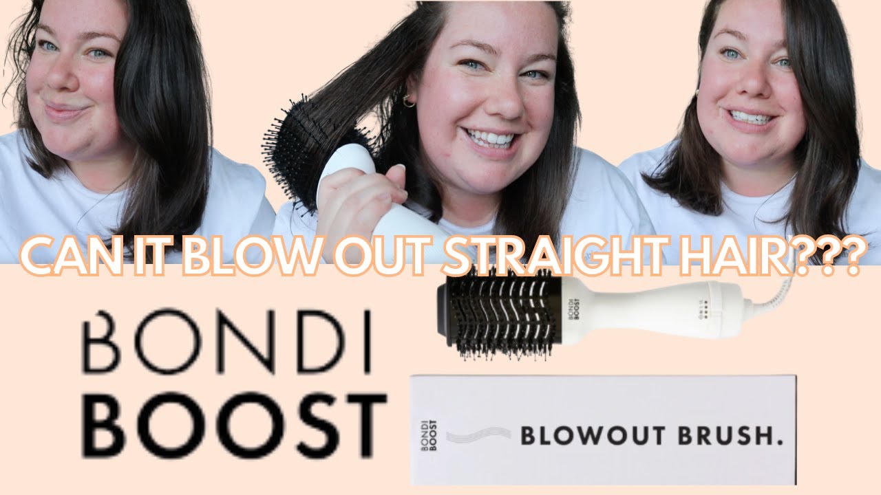 CAN THE BONDI BOOST BLOW OUT BRUSH CREATE A STRAIGHT HAIR LOOK?? YouTube