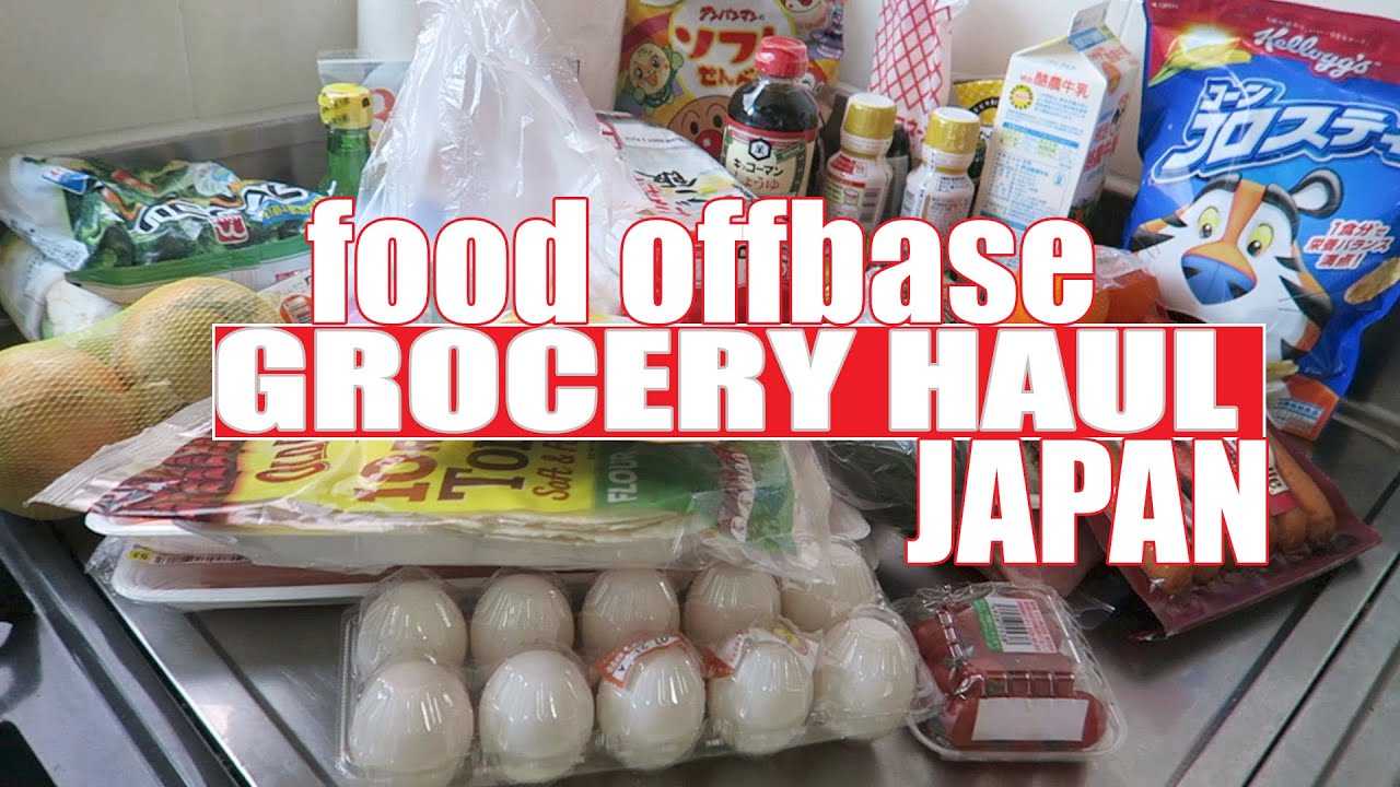 GROCERY HAUL IN JAPAN FAMILY OF 4 HOW MUCH DOES IT COST TO ...