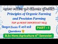 Principles of Organic Farming and Precision Farming top 40 Important MCQ | Bsc Hons Ag 6th Sem 