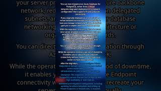 📋 Azure Database for PostgreSQL: Migrating from virtual network-integrated to Private End...
