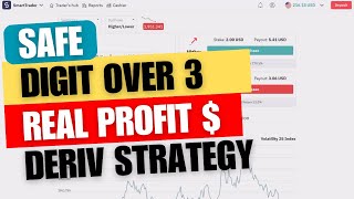 Deriv Trading Strategy - Deriv Digit Over 3 Trading Strategy | Verified Exclusive Deriv Strategy
