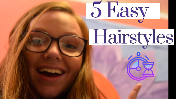 5 Easy Hairstyles for Girls- LAST MINUTE!!