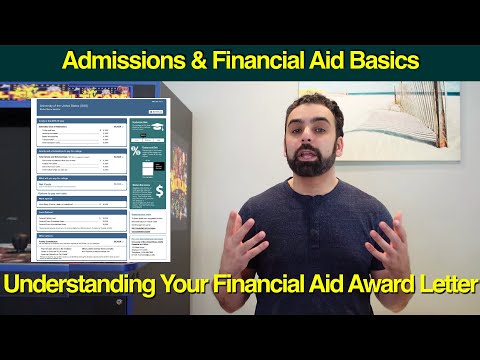 Understanding Your College Financial Aid Award Letter - Fafsa Grants, State Grants And Scholarships