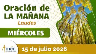 Oración de la Mañana de hoy Miércoles 15 Julio 2026 l Padre Carlos Yepes l Oración de Laudes Hoy