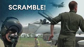 The 15 minute race to get Nato's Typhoons airborne