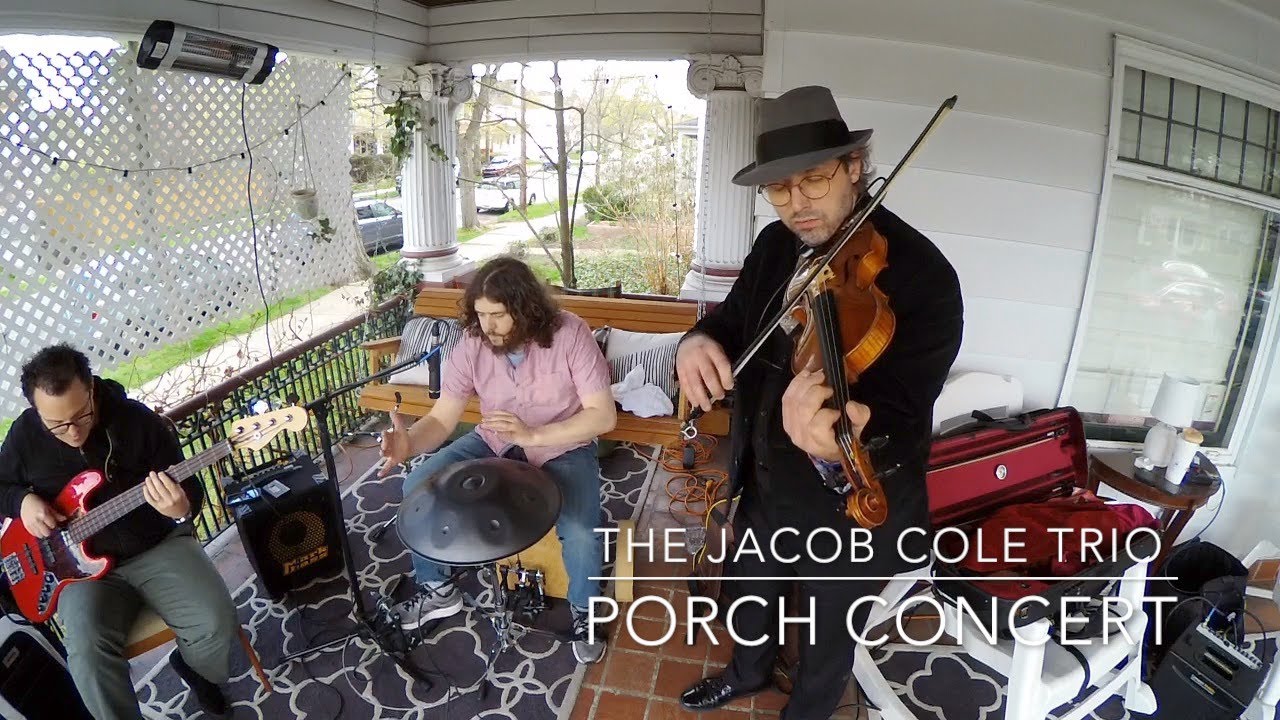The Jacob Cole Trio Live! Handpan Bossa Nova + Bass & Violin
