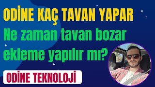 Odi̇ne Teknoloji̇ Kaç Tavan Yapar. Ne Zaman Tavan Bozar. Ekleme Yapilir Mi