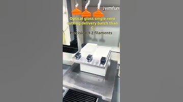 Cutting K9 Prisms with Rotary Platform | Watch the Process