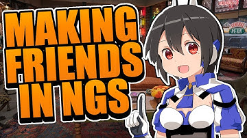 😎How To Make Friends In PSO2 NGS... Maybe