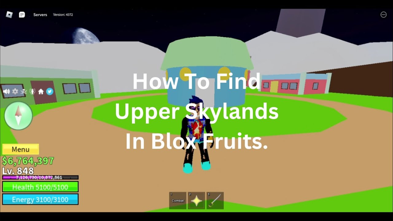 How to level up fast in blox fruits upper Skylands 