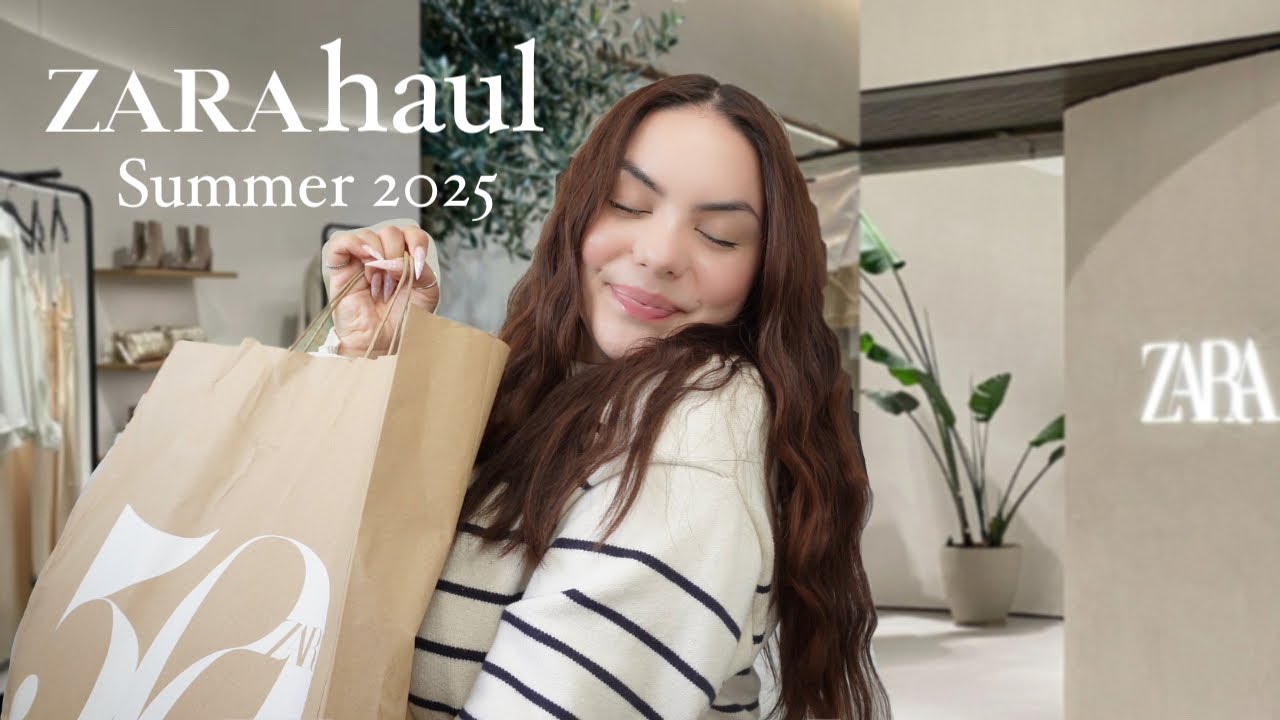 NEW IN ZARA | SUMMER HAUL 2025 + TRY ON